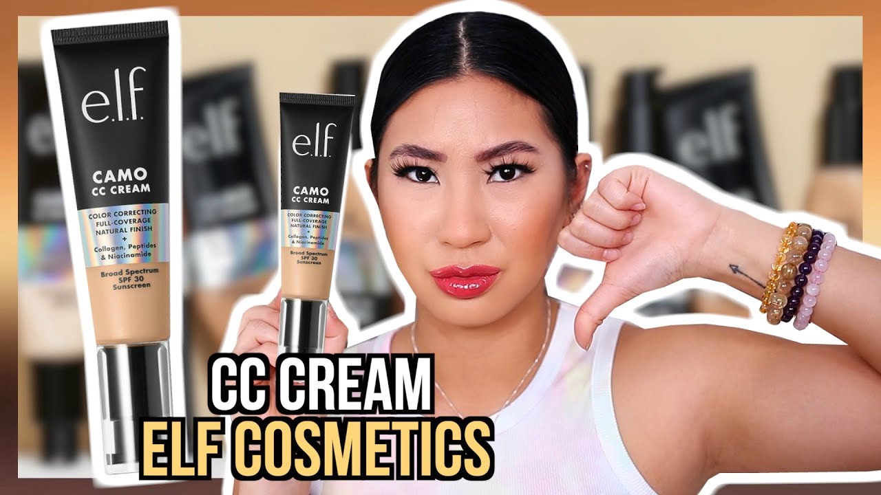 PROBANDO EL NUEVO CC CREAM DE ELF COSMETICS .. MMM 🤔