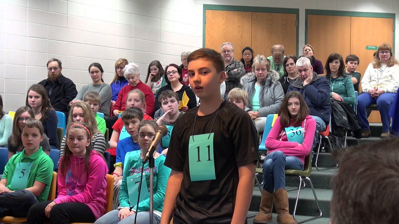 Northland Pines School District 2016 Spelling Bee