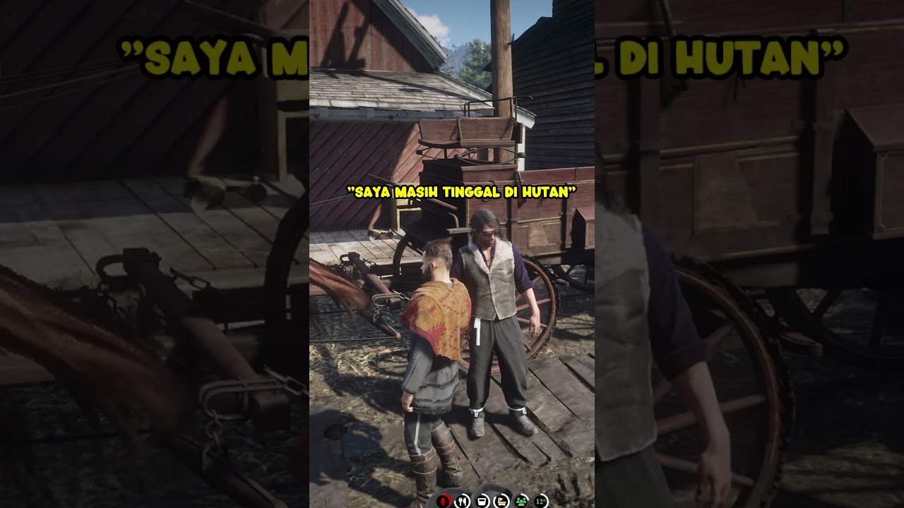 Becoming a Milk Courier in RDR2 Roleplay Indonesia #shorts