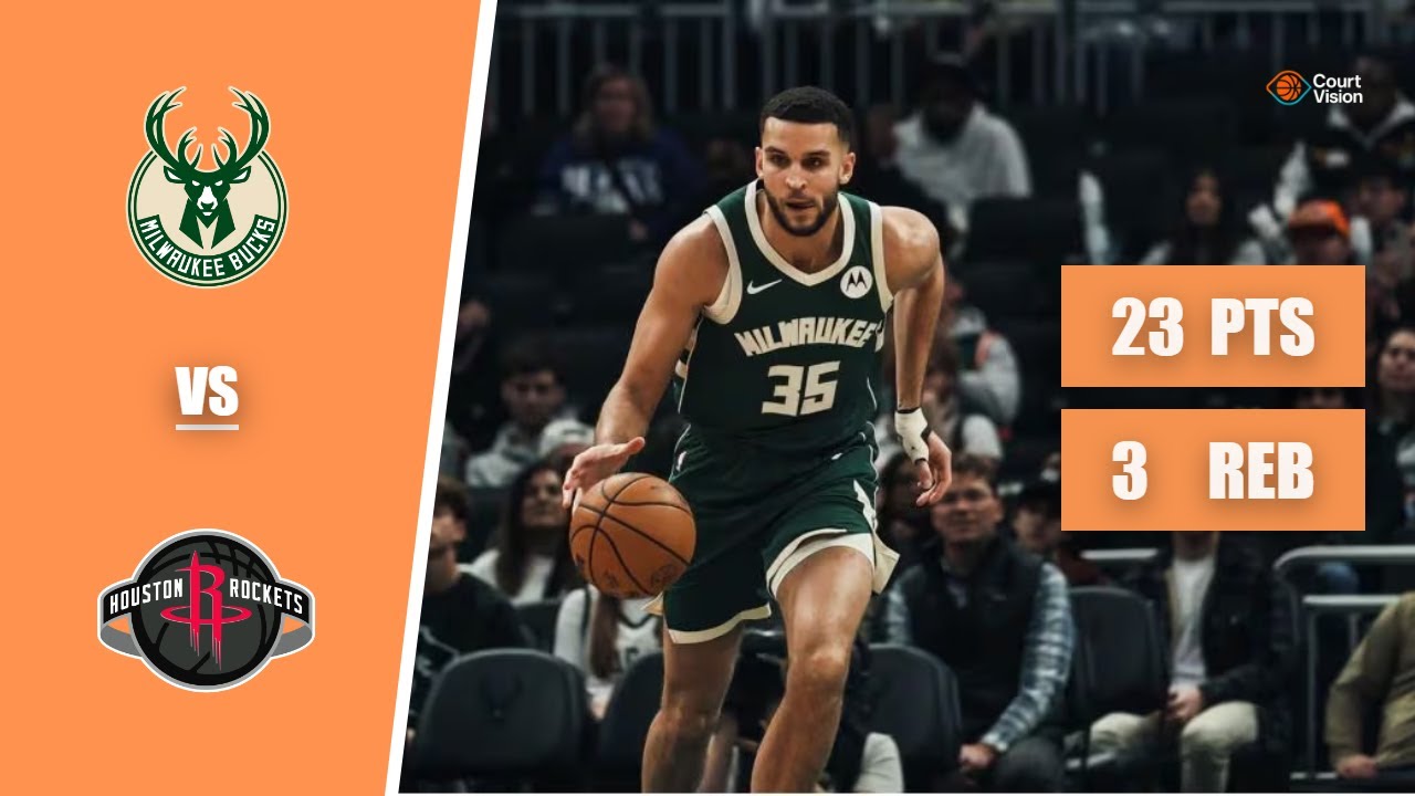 Pete Nance - 23 Points, 5 Three-Pointers, 3 Rebounds vs Rockets - 2025-26 Regular Season