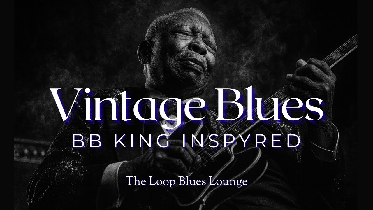 BB King Inspired Style | Hard Times & Struggle Blues • Soulful Chicago Blues Guitar & Sax