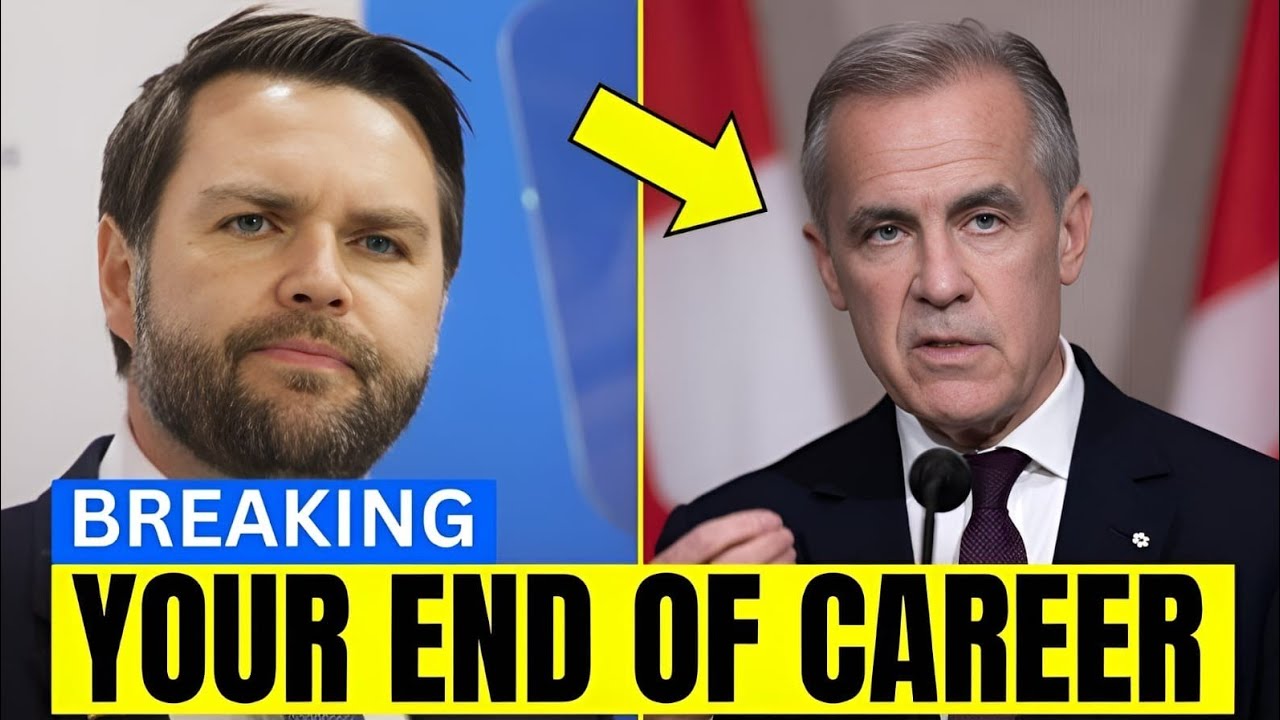 JD Vance Has Just Exposed Carney to the Entire World's Financial Elite!