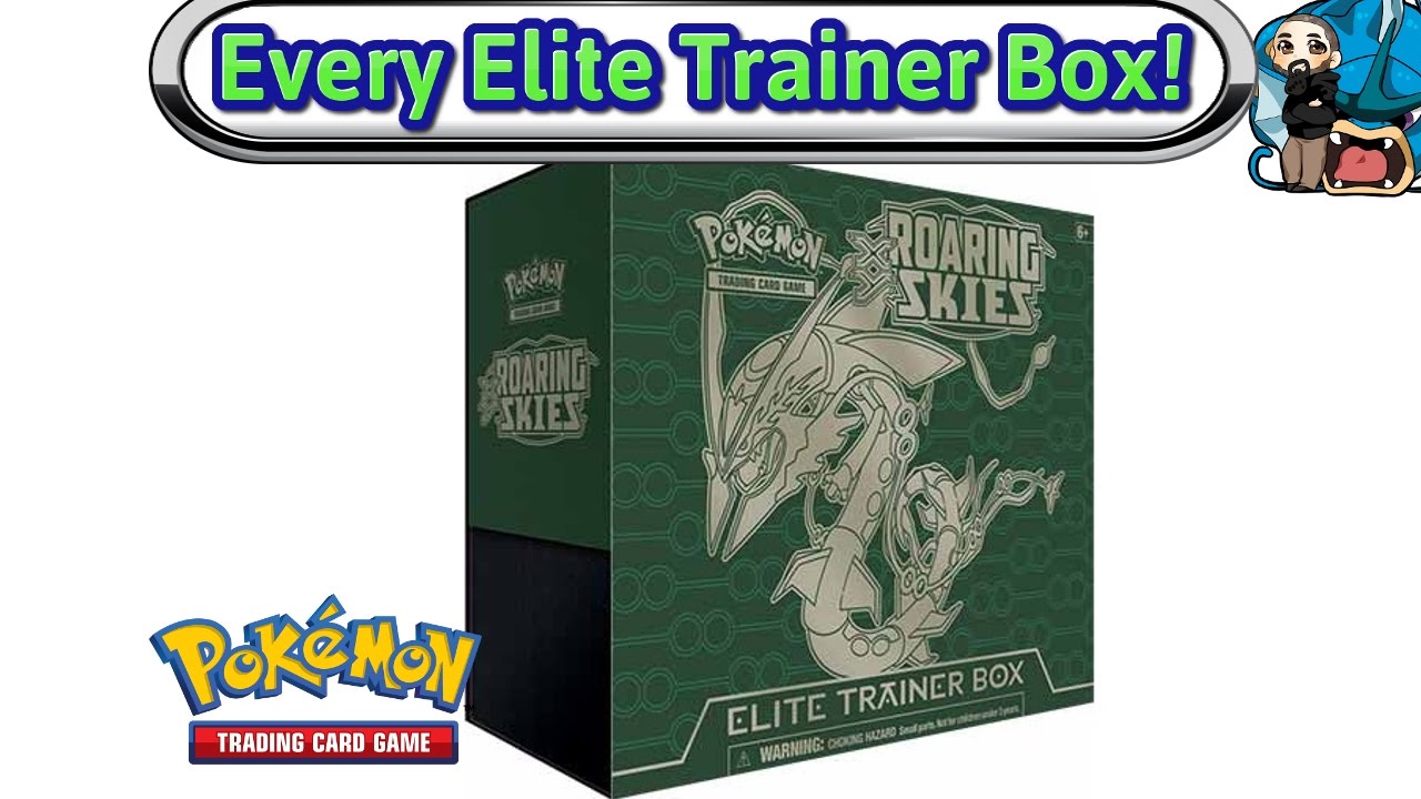 Opening Every Elite Trainer Box Made - XY Roaring Skies - Pokemon TCG Unboxing
