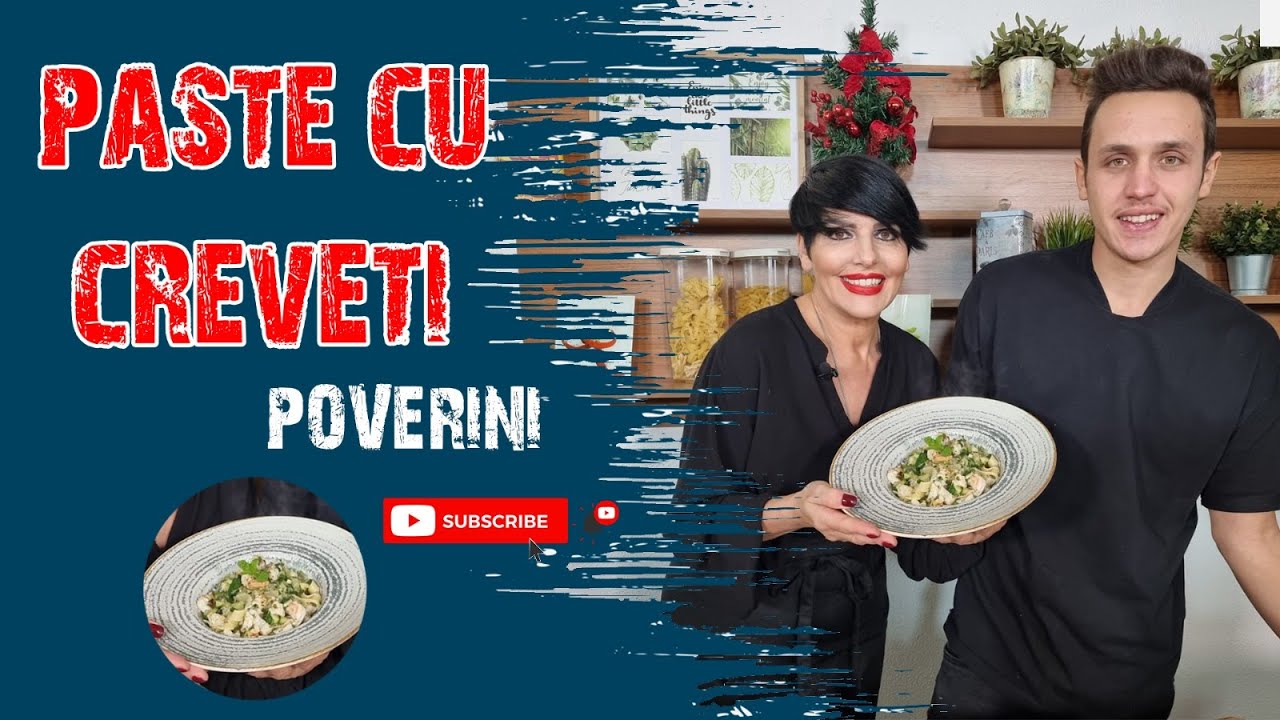 PASTE CU CREVETI SI DOVLECEI