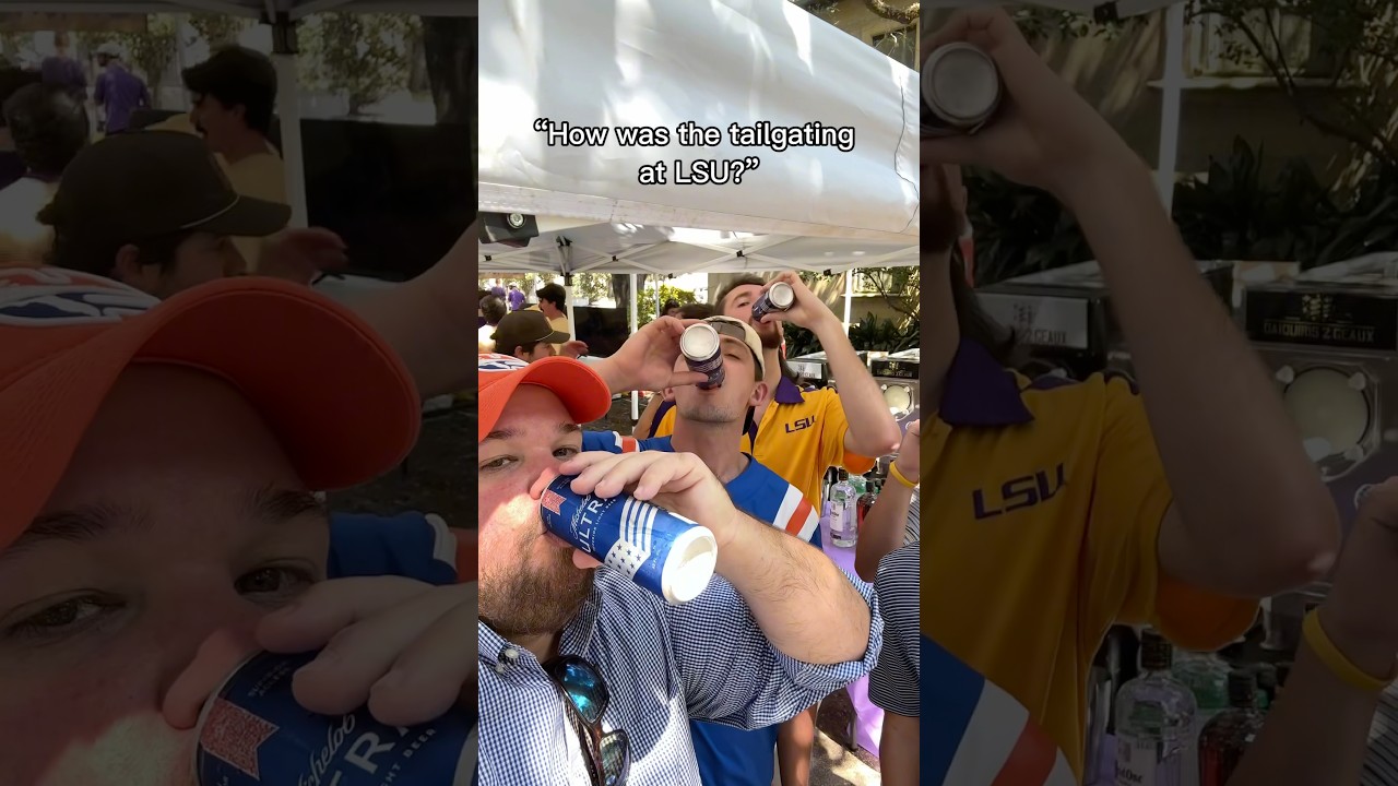 LSU tailgating is DIFFERENT