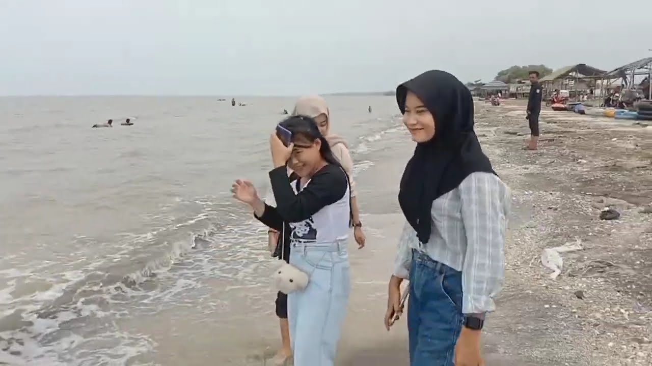 Review TEMPAT WISATA /PANTAI TANJUNG BARU    Karawang Jawa barat ini