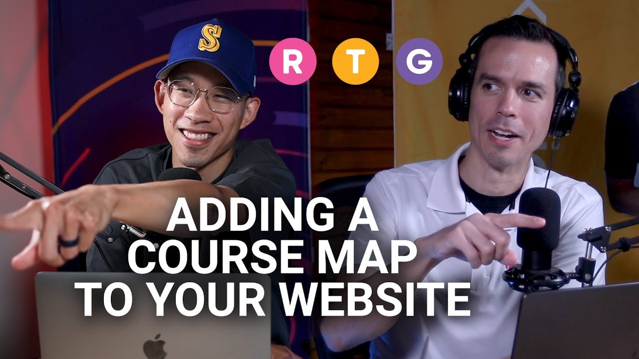 Adding a Course Map to Your Website