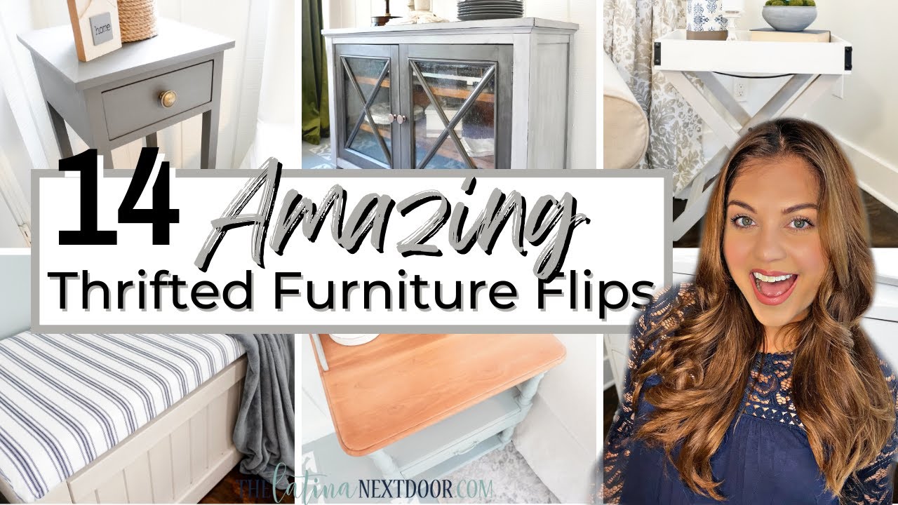 14 INSPIRING FURNITURE FLIPS | Beautiful Furniture Makeovers // Furniture Flips!