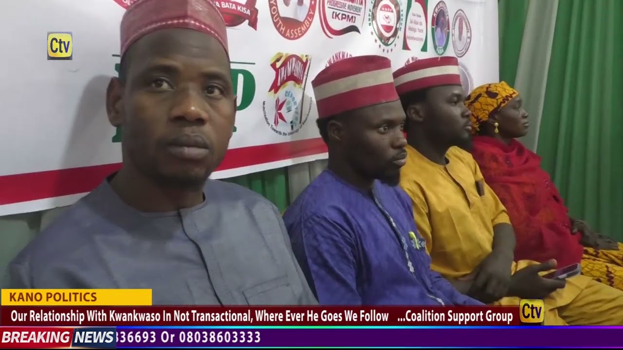 Our Relationship With Kwankwaso In Not Transactional, Where Ever He Goes We Follow.     ... Group