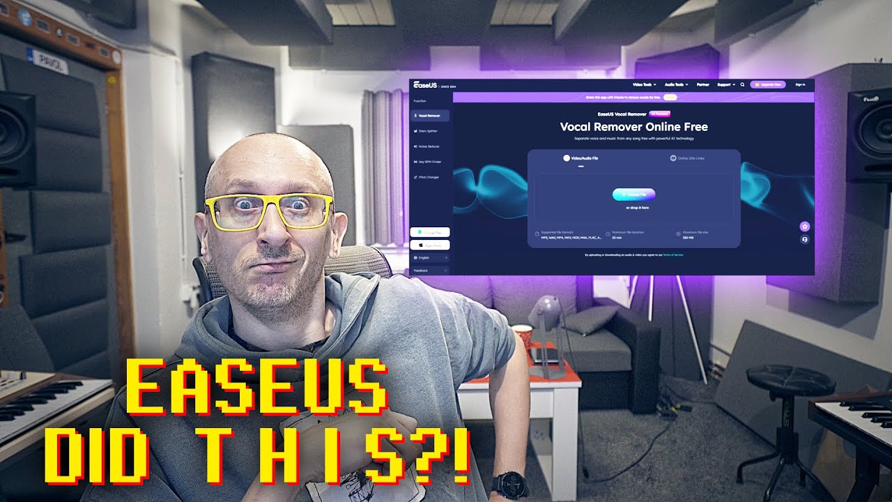 EaseUs? Даже не аудиокомпания. И они сделали лучший ИИ-разделитель стемов?!