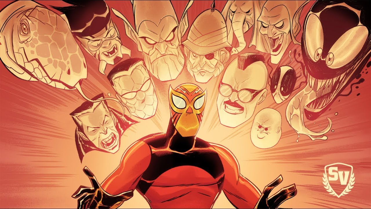 Tarantulaman Villains & Blast - Society of Virtue