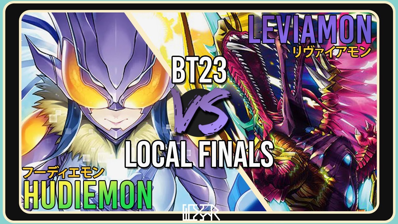 Leviamon kontra Hudiemon [Finał lokalny Digimon TCG BT23] Komentarz do meczu