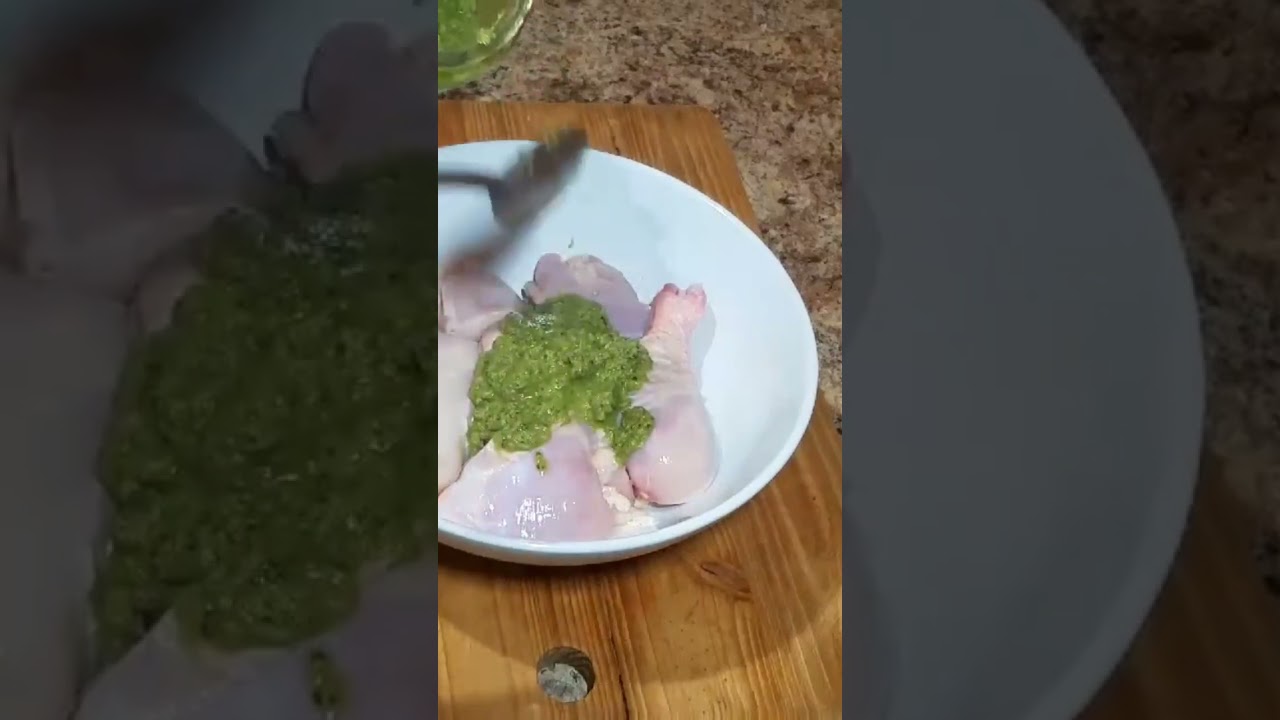 Карибская зеленая приправа #шорты #вирусныешорты #вирусный #кулинария #видеошортов #shortsfeed #я...