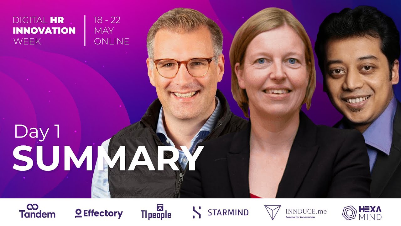 Digital HR Innovation Week - Day 1