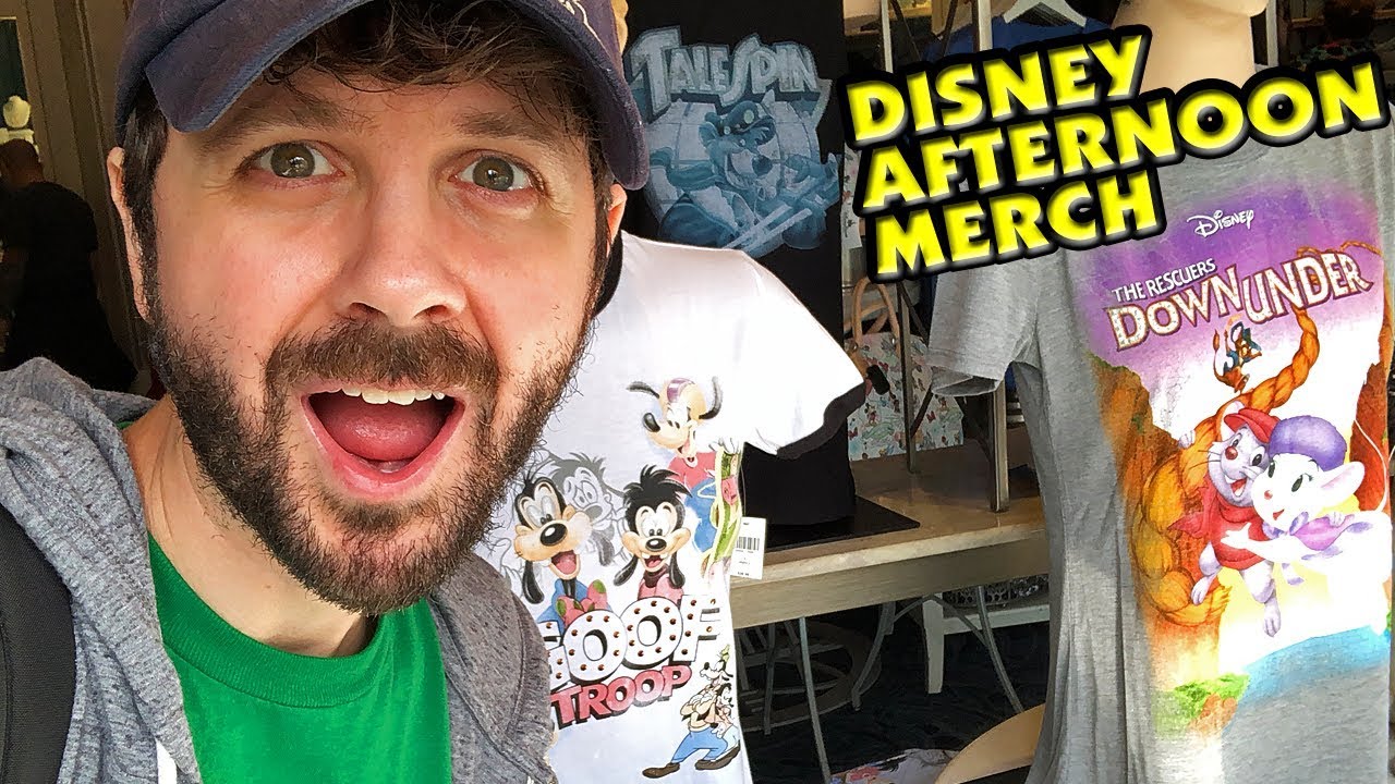 Disney Afternoon MERCH in Disneyland!