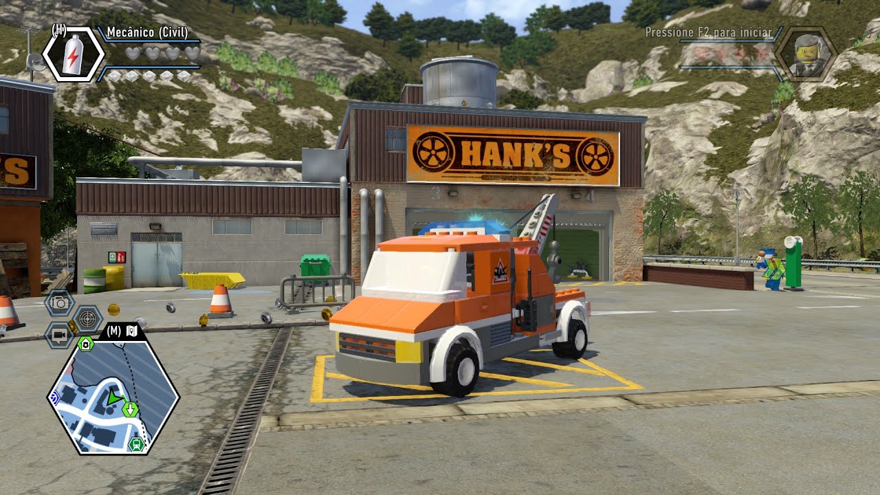 LEGO® City Undercover - LeonMid - Trabalhando com o caminhão guincho