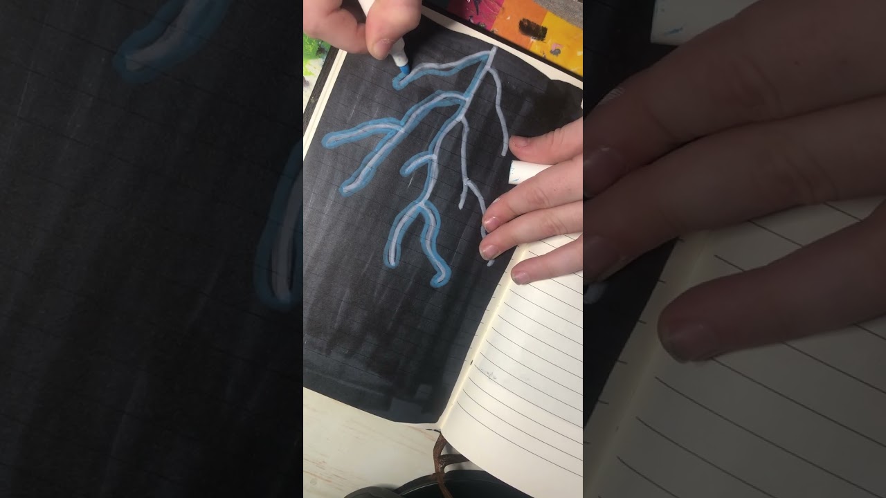 Neon. Lightning art￼￼