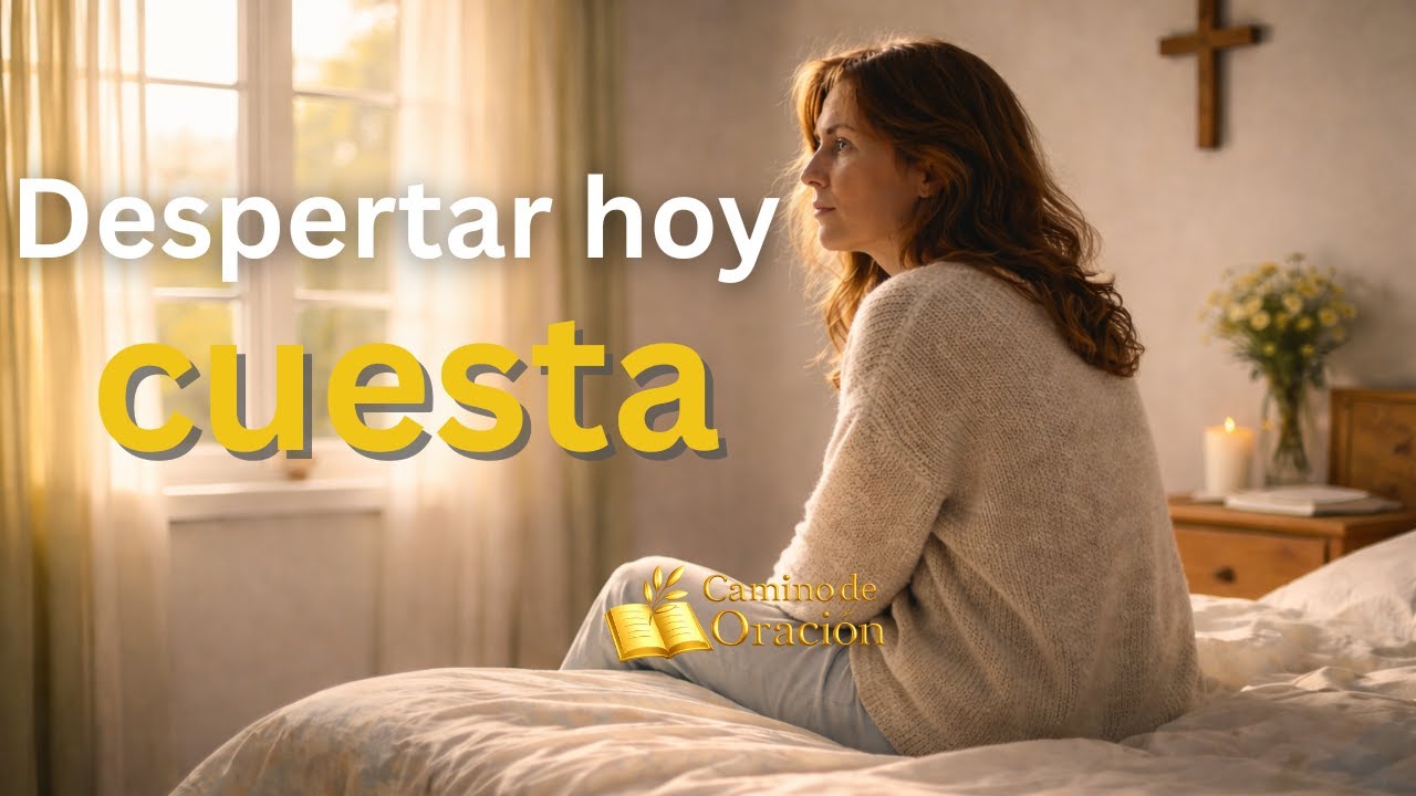 Dios despertar ya me cuesta, Sosténme hoy | ORACIÓN DE LA MAÑANA