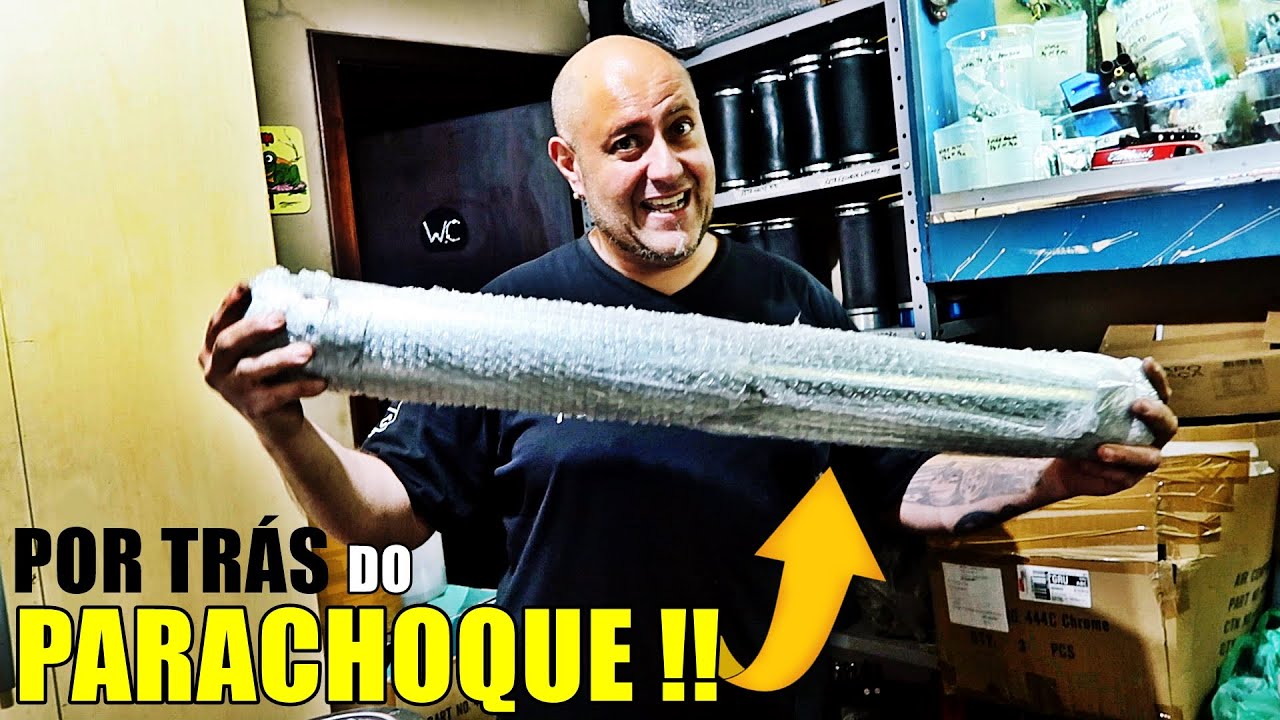 KIT SUSPENSÃO A AR DENTRO DO PARACHOQUE ! AGORA É POSSIVEL