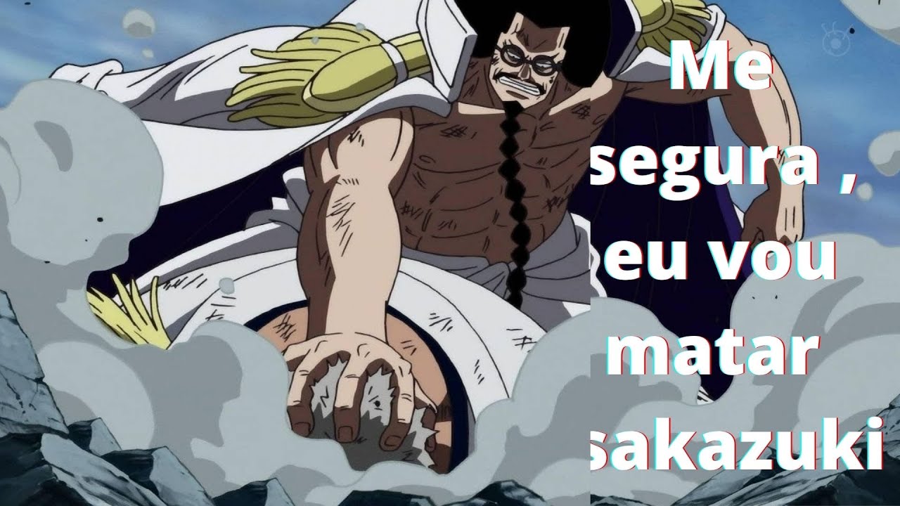 One Piece | Garp_ me segura Sengoku!!.