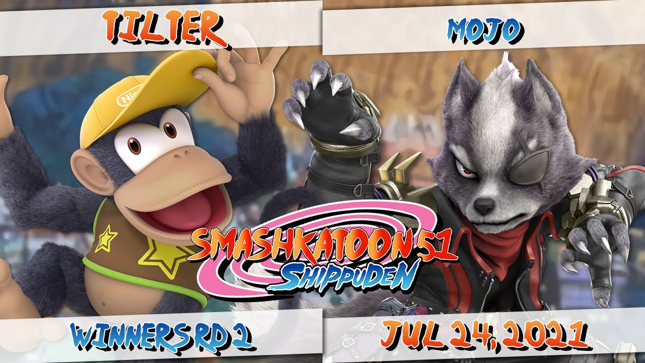 Tilter (Diddy) vs. Mojo (Wolf, Bowser) - Winners Rd 2 - Smashkatoon 51