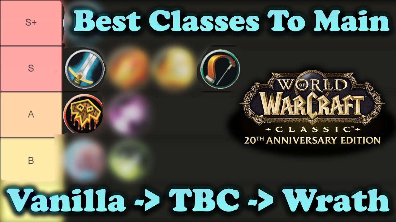 АБСОЛЮТНО СВЕЖИЙ список уровней WoW Classic для игровых миров с прогрессом | Лучшие классы для ос...