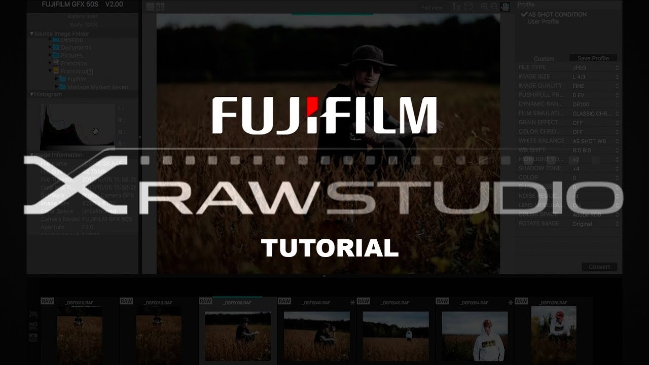 Hướng dẫn sử dụng Fujifilm X Raw Studio, software tuyệt vời cho anh em Fuji