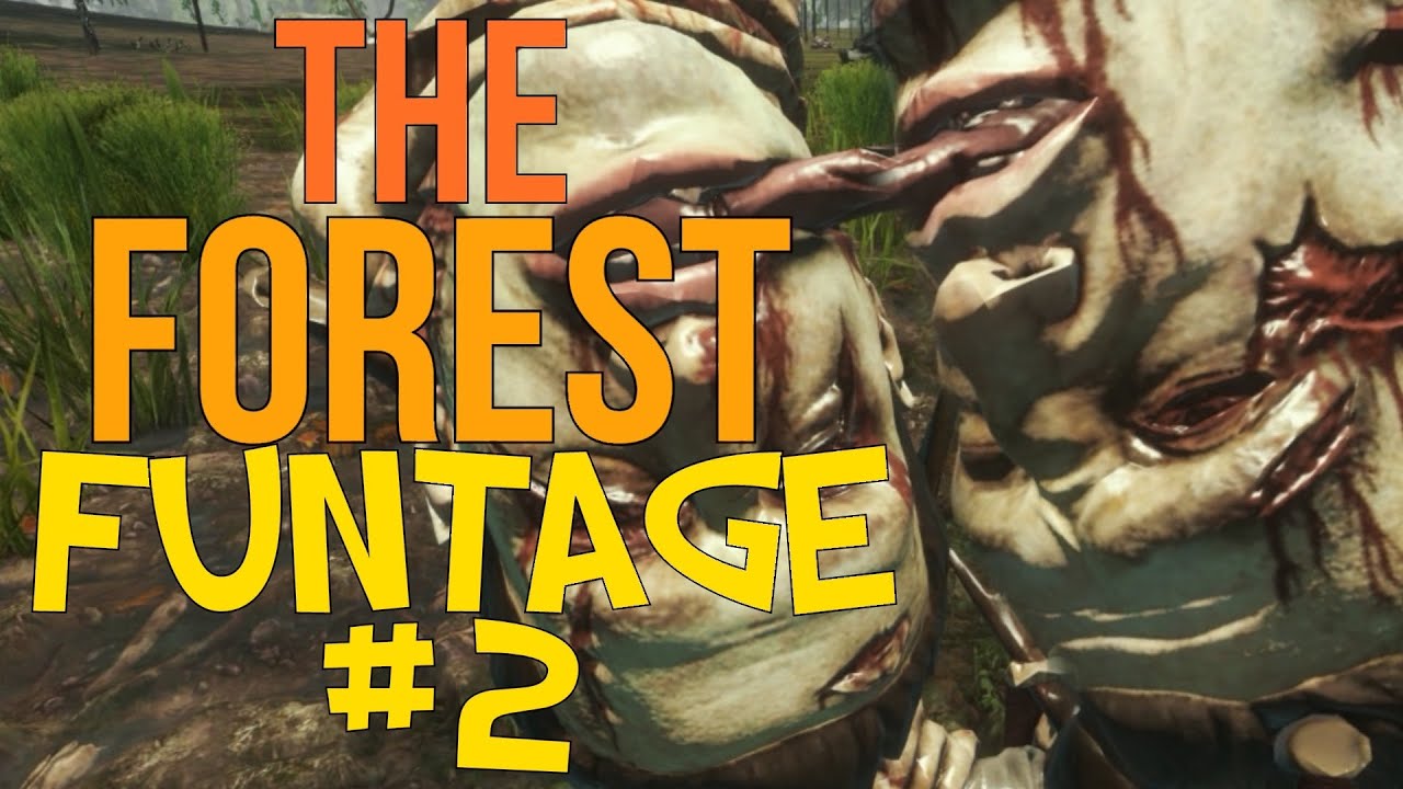 THE FOREST FUNTAGE #2! Funny Cannibals & Fail Parkour Moments :D