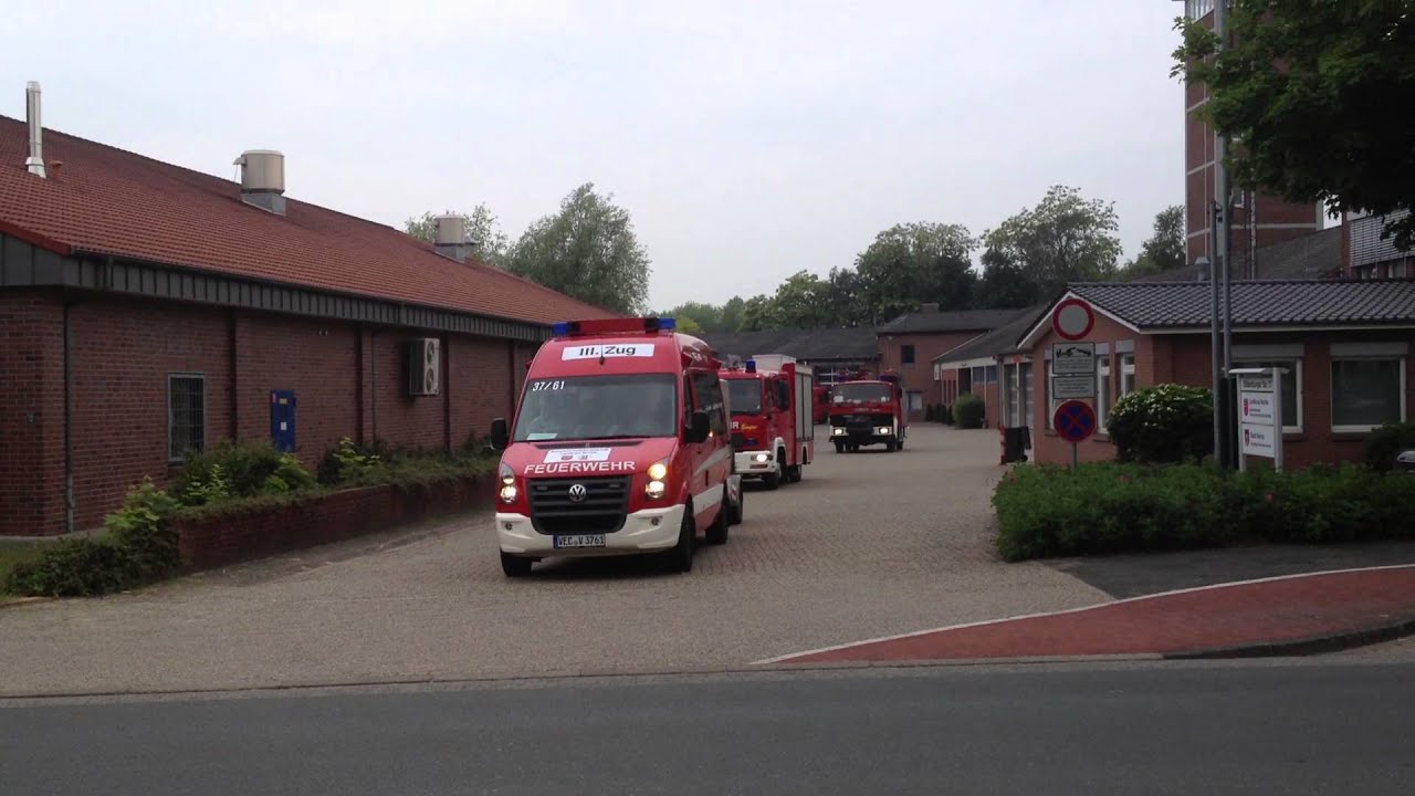 Einsatz Feuerwehr Kreisbereitschaft Landkreis Vechta