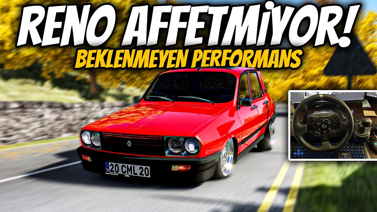 DAĞ GEÇİSİ RENAULT 12 TOROS !!! | TOROS İLE KÖY YOLLARINDA 200 BASTIK !! | ASSETTO CORSA