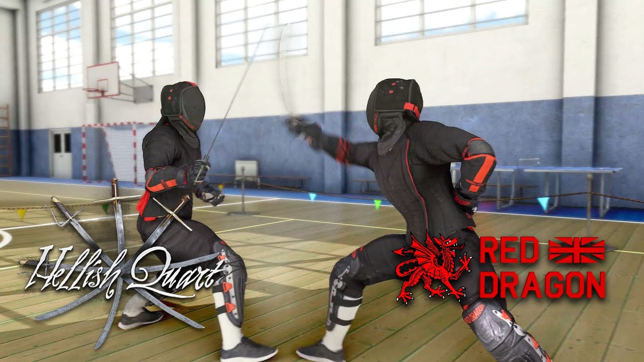 Hellish Quart - HEMA goes brrrr...! Red Dragon Gear Customization