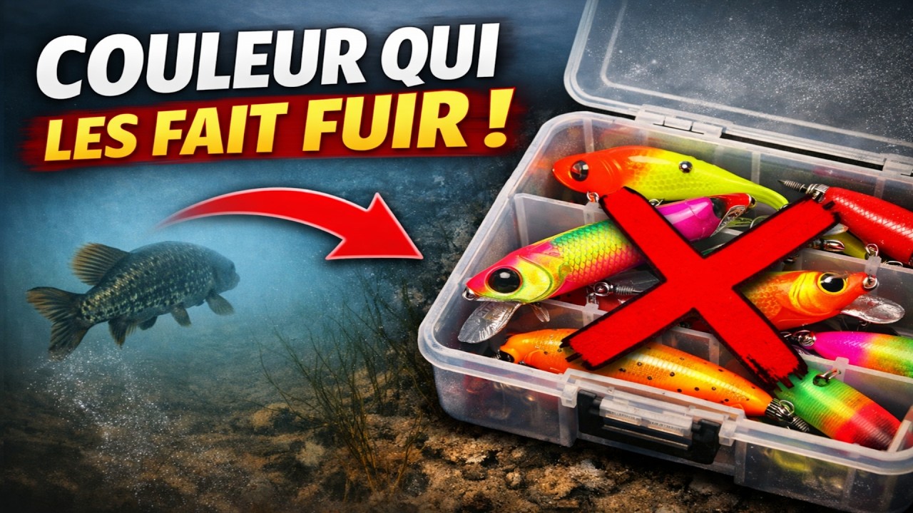 Cette couleur fait fuir 90% des poissons en hiver (et c'est sûrement votre préférée)