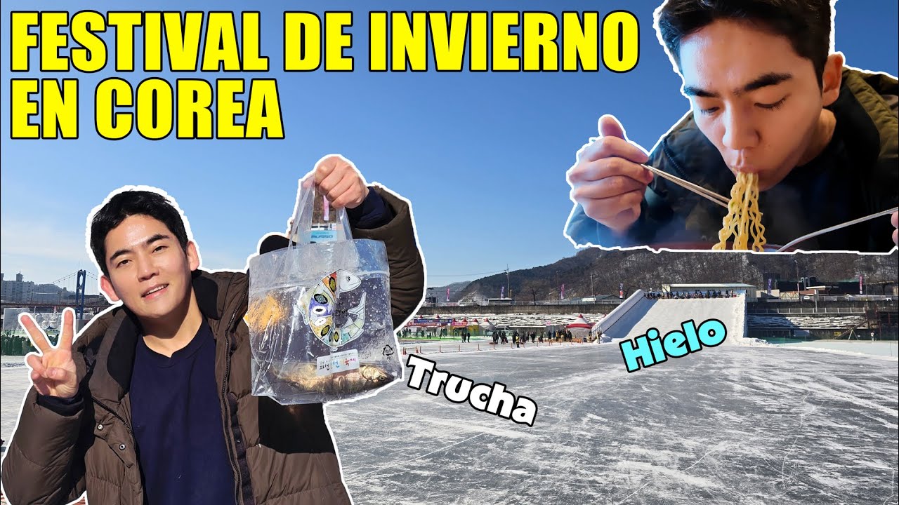 El Festival del Hielo y La Trucha En Corea del Sur