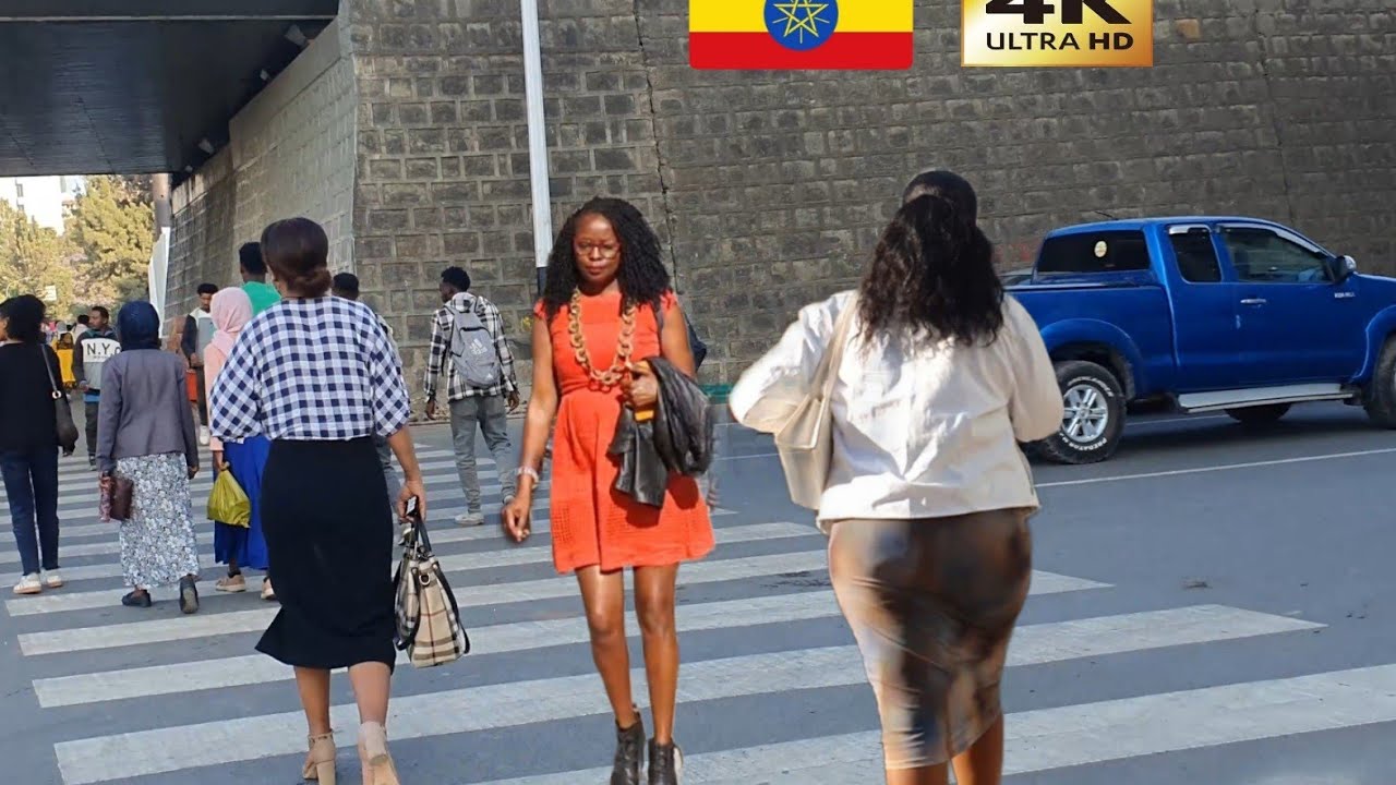 Beautiful Bole , 🇪🇹 Addis Ababa walking Tour 2024