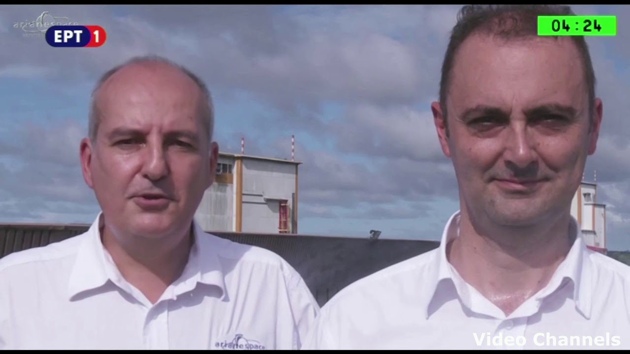 ΕΡΤ 1 (Greece) Εκτόξευση δορυφόρου 