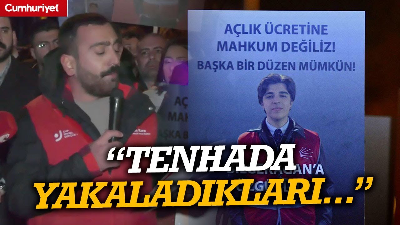 Tutuklanan Bilgekağan Şarbat için Kadıköy’de eylem! CHP'li Kara: Gözaltı kararını Emniyette yazdılar