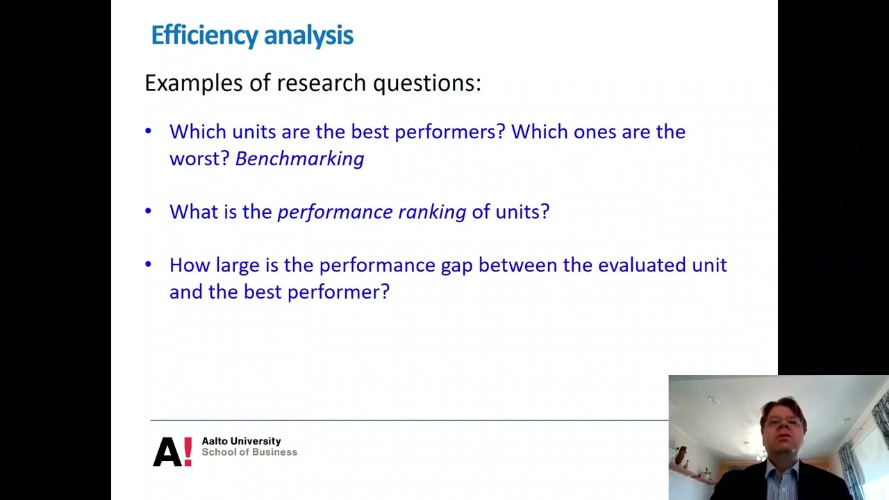 Productivity and Efficiency Analysis Lesson 1a: What is Productivity and Why Does it Matter?