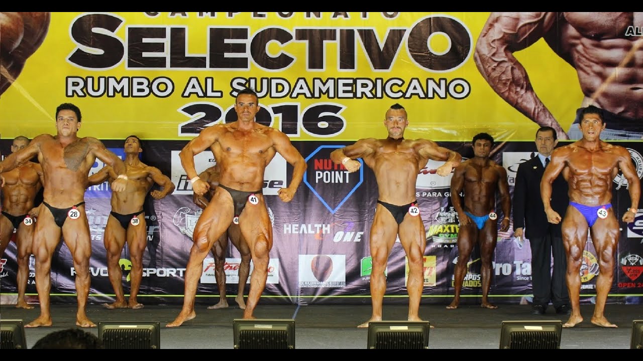 CULTURISMO CLASICO ABSOLUTO &ndash; CAMPEONATO SELECTIVO 2016