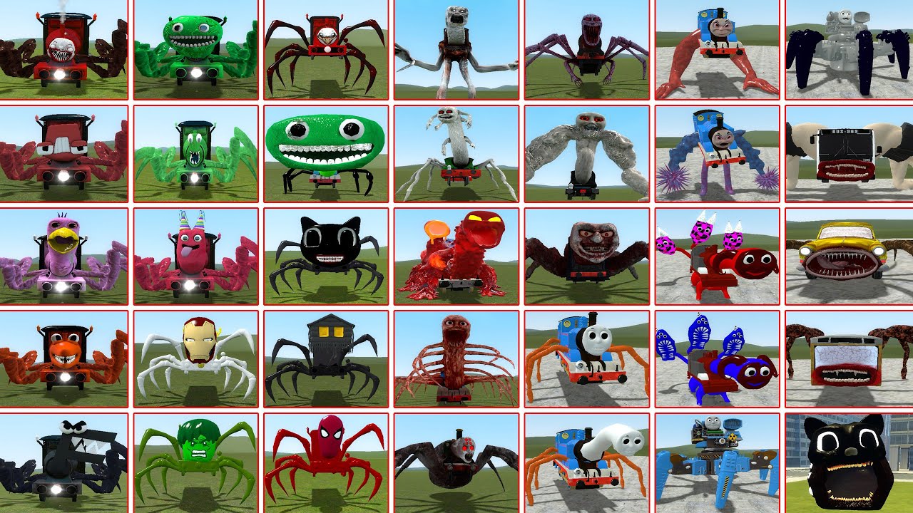 New Monster Battle: CHOO CHOO CHARLES, HOUSE HEAD,LIGHTHOUSE, BUS EATER, SIREN HEAD, TRAIN EATER