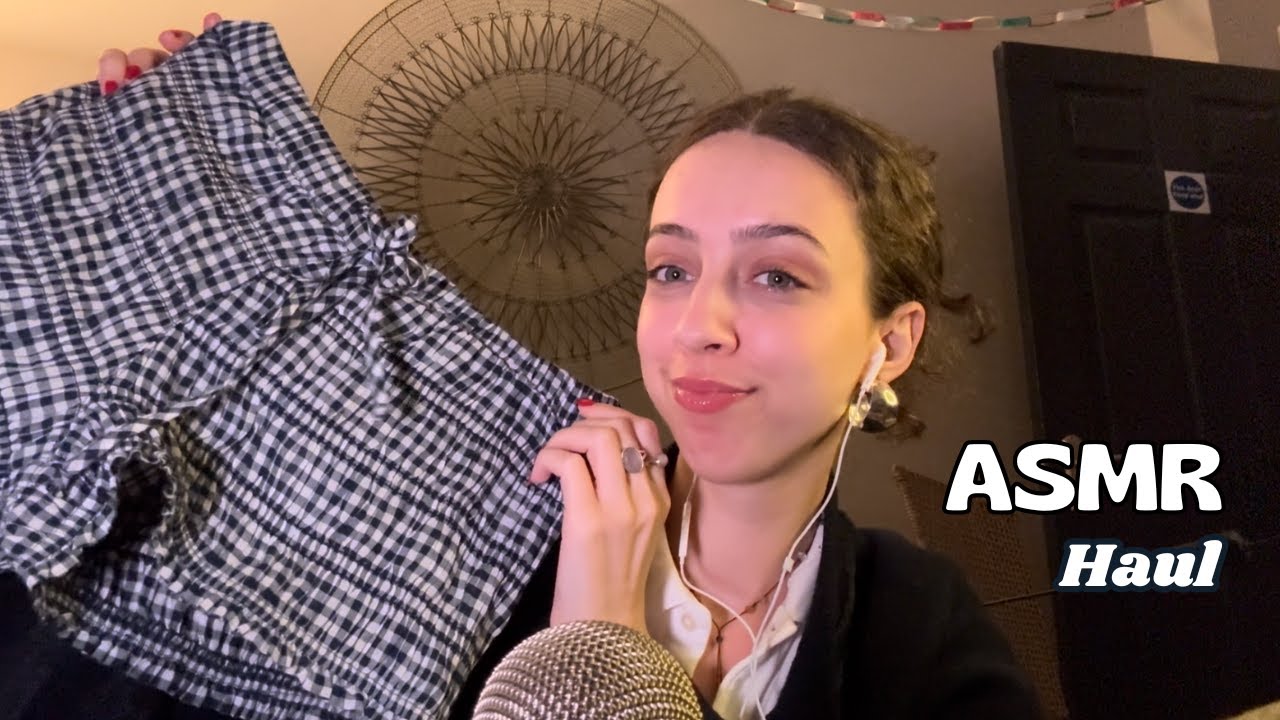 ASMR Haul (одежда, аксессуары, косметика)