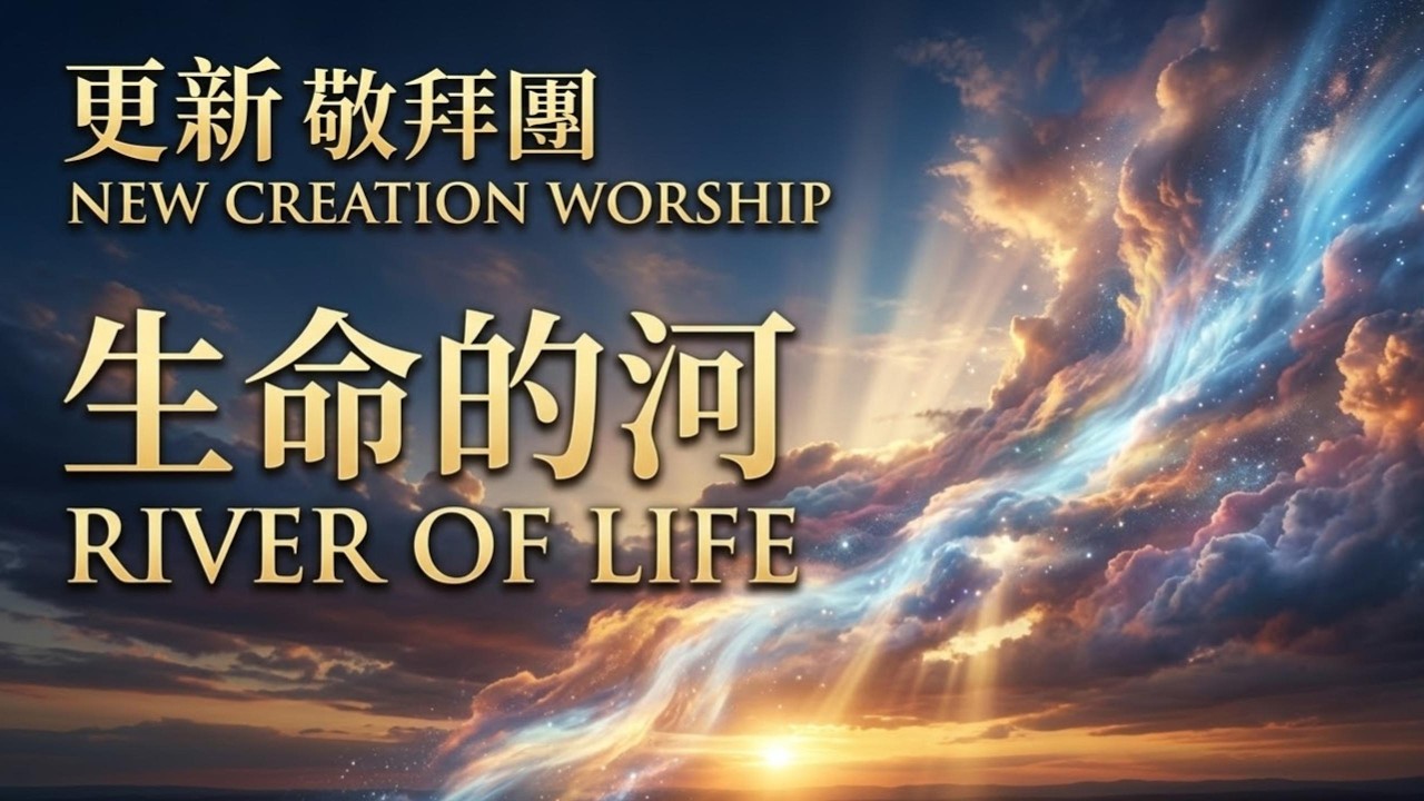 🌊 聽見生命的河在澎湃！這首大氣磅礴的讚美，帶你甩開一切憂慮 ✨ 經典治癒讚美《生命的河》全新重製 ❤️ | 更新敬拜團