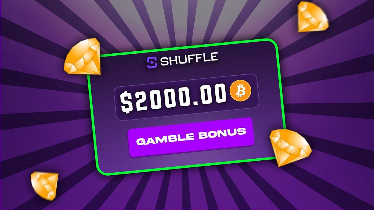 I GAMBLED MY VIP BONUS ON SHUFFLE AND THIS HAPPENED...