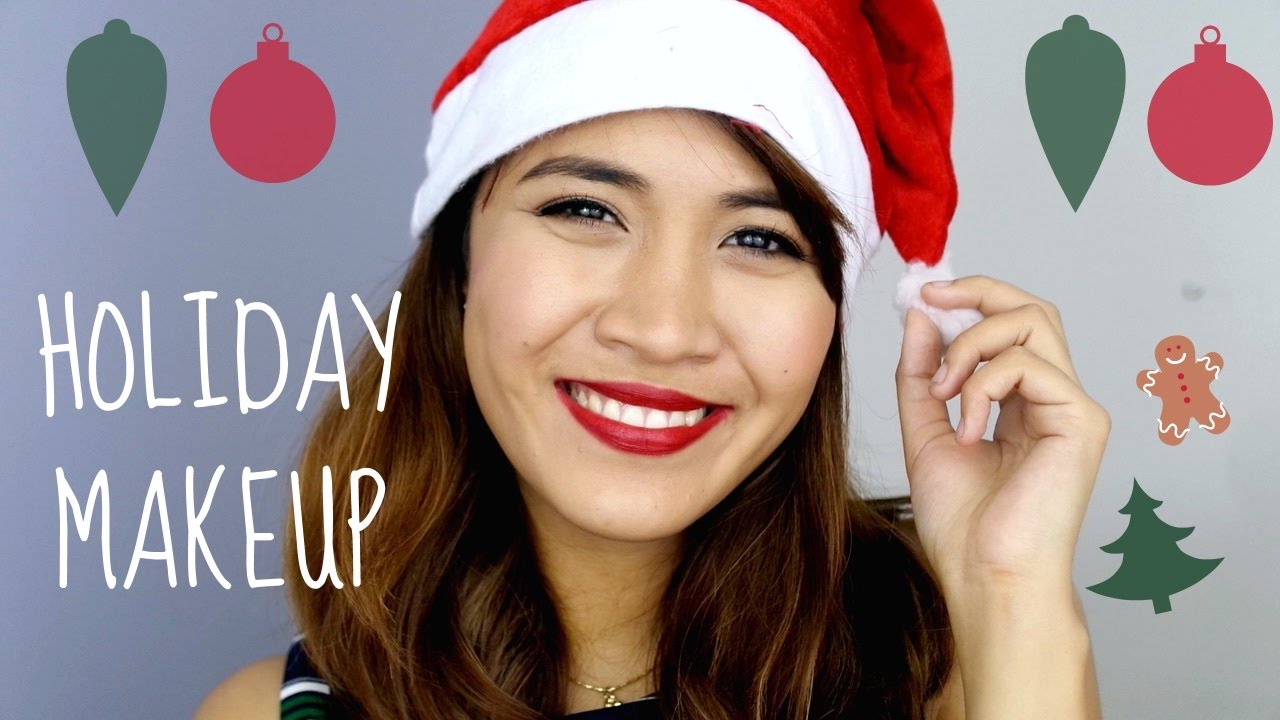 Christmas/Holiday Makeup Look (Tarte Cosmetics, Loreal)