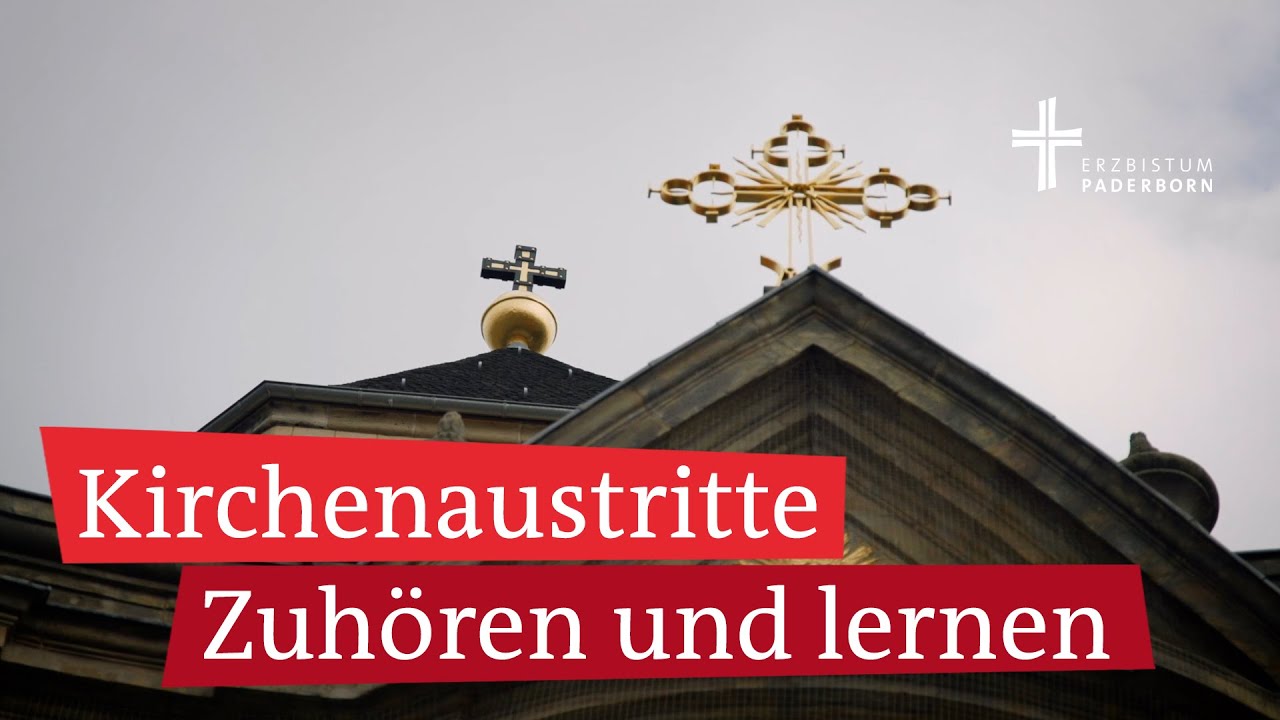 Kirchenaustritte: Erzbistum Paderborn will von Ausgetretenen und Austrittswilligen lernen