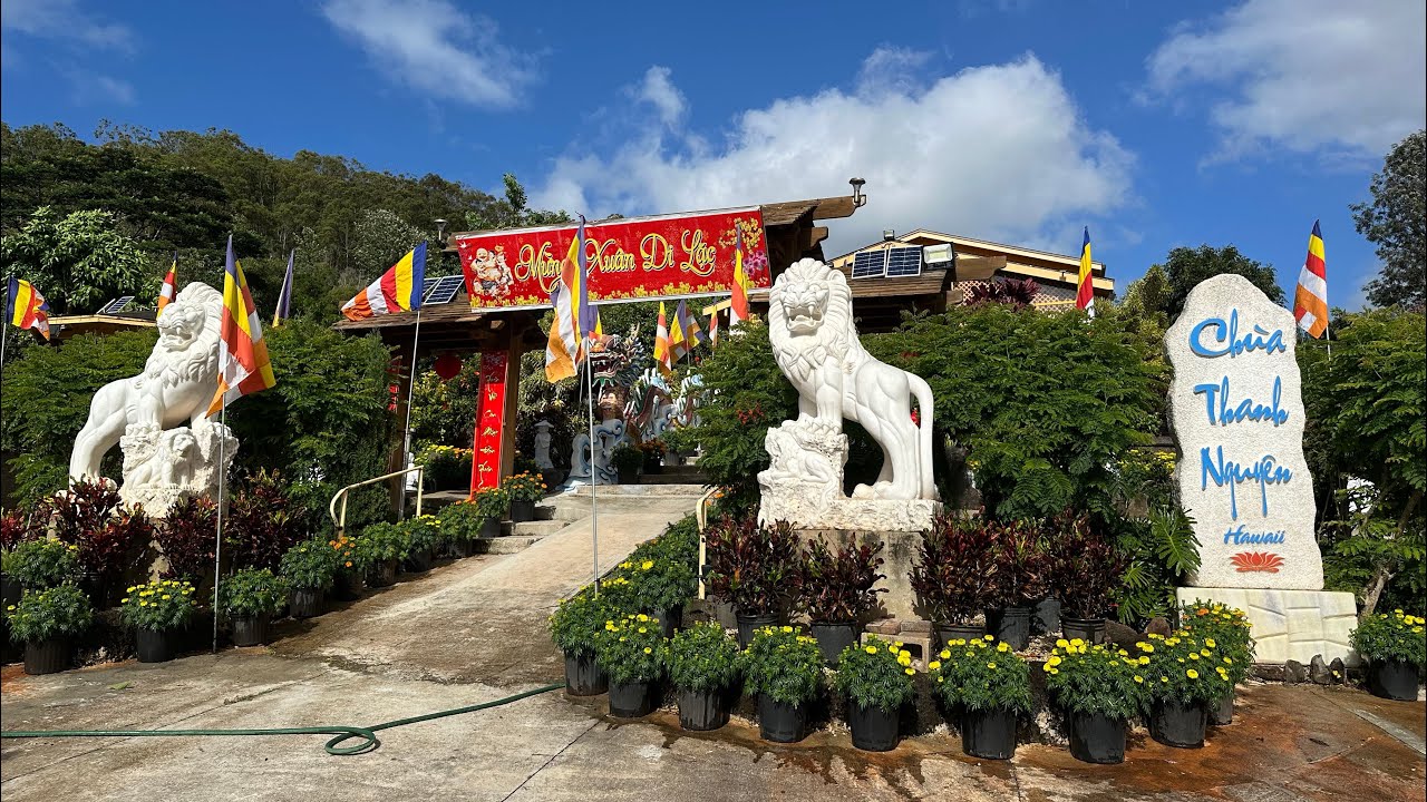 2026 Lunar New Year Pagoda Visits in Hawaii | Đi Ch&ugrave;a Ở Hawaii Đầu Năm Mới 2026 ⛩️