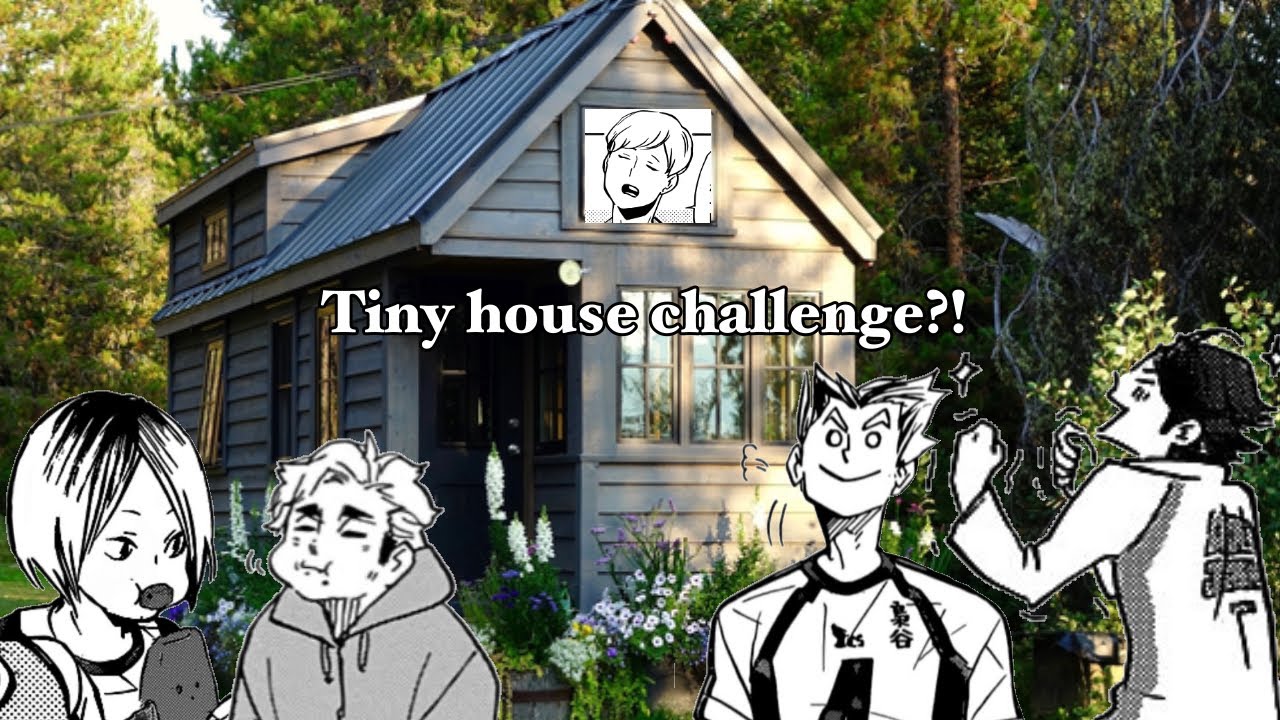 Tinny house challenge?! //ItsFunneh skit // Haikyuu text