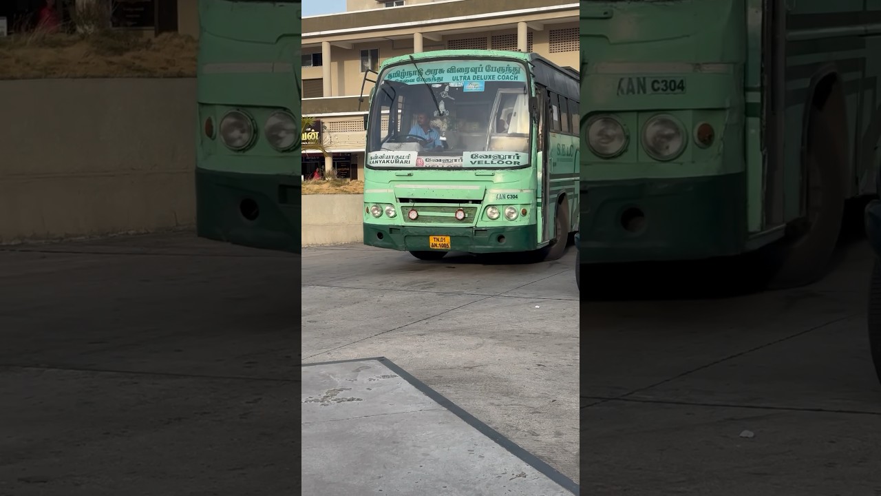 SETC UD ➡️ Kanyakumari to Vellore #bus #viral #travel #bestbus #setc #trending #shortsfeed #vellore
