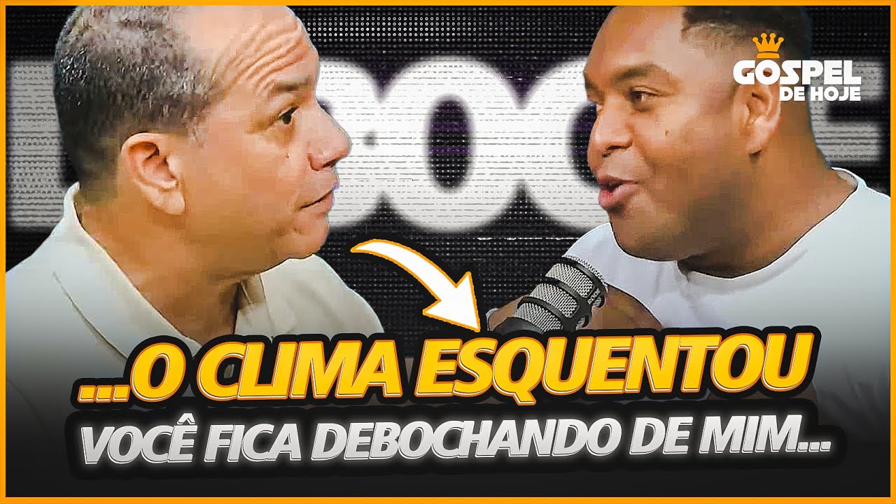 PR FÁBIO QUESTIONA PR ISRAEL SOBRE HORÁRIOS PARA ORAÇÃO E CLIMA ESQUENTA