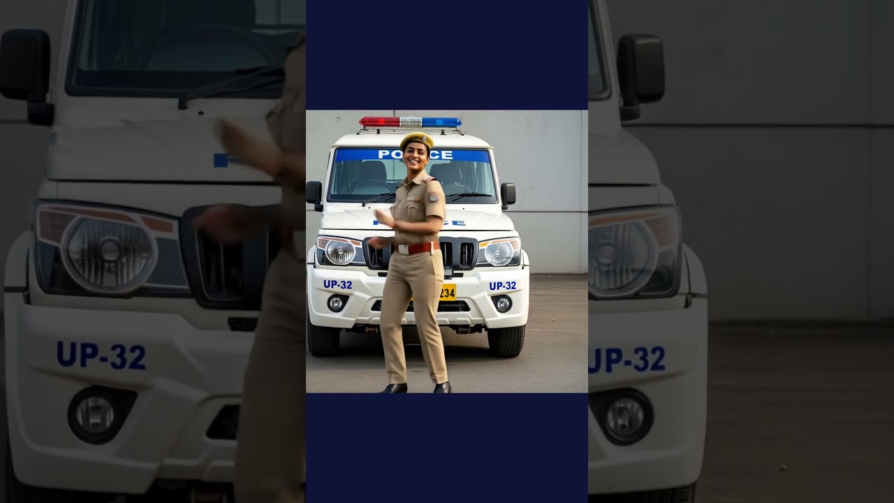 🇮🇳 Indian police officer just turned Blurred Lines into pure spice 🔥🚔 