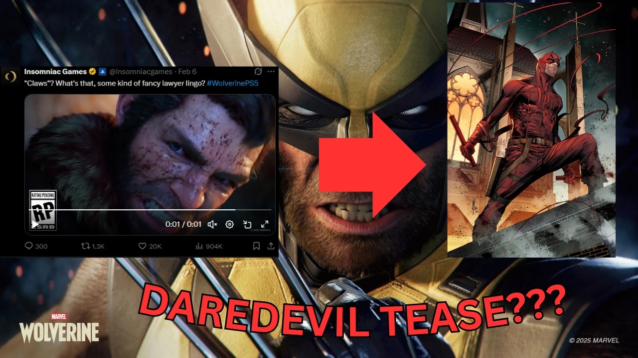 Неужели Inomniac намекает на появление Сорвиголовы в Marvel's Wolverine на PS5?!